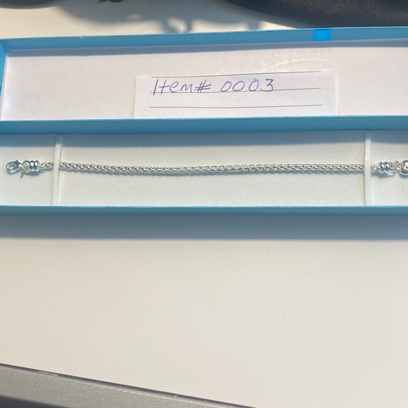 Brand New 925 Sterling Silver Love Lock Bracelet - Picture 6 of 7